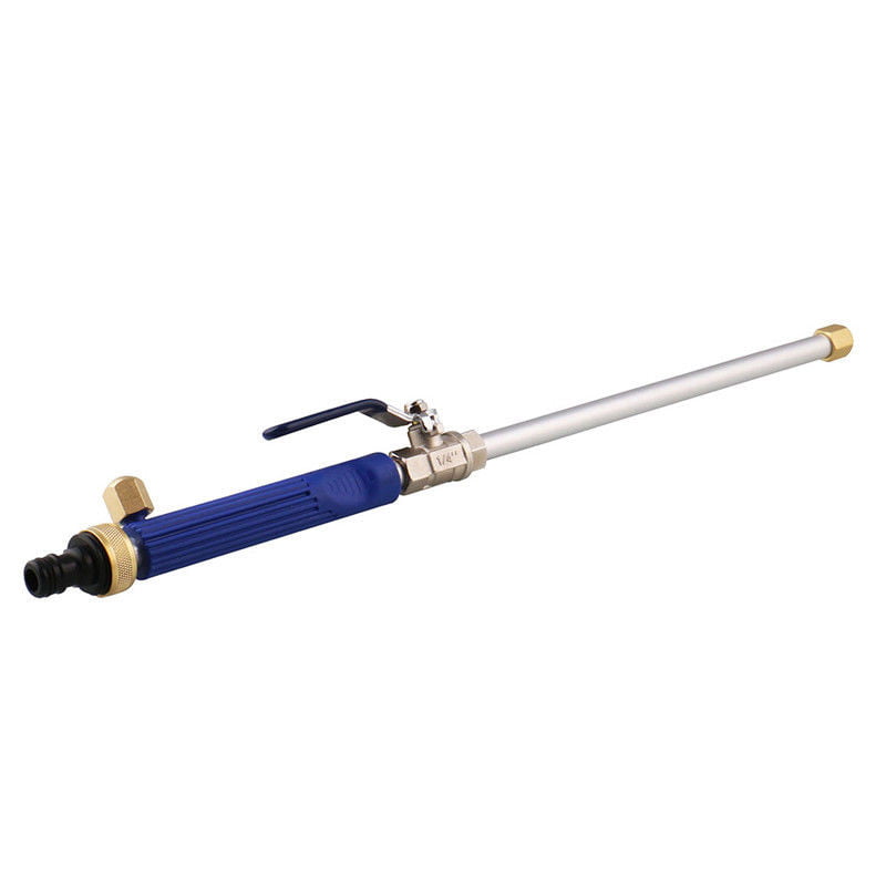 Blue High Pressure Power Washer Water Spray Gun Wand Attachment Jet/Fan Nozzle