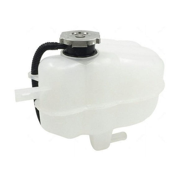 Front Engine Coolant Overflow Expansion Tanks with Cap - Compatible with 2009 - 2015 Dodge Journey 3.5L 3.6L V6 2010 2011 2012 2013 2014