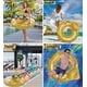 thumbnail image 3 of Tubo flotante inflable para piscina de patos POZA Gold Confeti para niños, 3 of 7