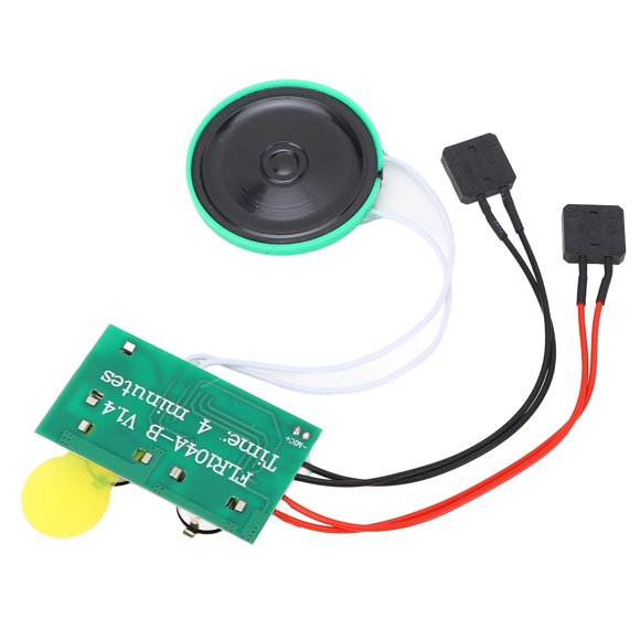 Recordable DIY Voice Module, 4 Minutes Record Voice, Sound Chip Module, for Holiday Cards, Creative Gift Boxes, Jewelry Boxes, Crafts, Toys