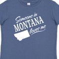 thumbnail image 4 of Inktastic Someone in Montana Loves Me Boys or Girls Baby T-Shirt, 4 of 5