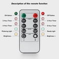 thumbnail image 7 of Rhytsing 6 Rechargeable Flameless Votive Candles with Timer for Home Decor, Led Faux Battery Operated Tealight Candles with Magnetic Charging Base, Type-C USB Cable, Remote Included-D1.6 X H2.7 inche, 7 of 7