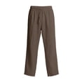 thumbnail image 4 of Yaoyar Men's Drawstring Elastic Waist Straight Leg Pockets Lightweight Breathable Casual Loose Fit Trousers, 4 of 5
