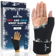 Arctic Flex Wrist Ice Pack Wrap - Gel Compression Support for Arthritis Hand & Thumb - Reusable Hot & Cold Therapy Brace for Pain Relief, Tendonitis, Carpal Tunnel, Tenosynovitis (Fits Left & Right)