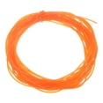 thumbnail image 1 of Unique Bargains Round Belts 2mm Dia 10 Meters Length Smooth Surface PU Polyurethane, Orange, 1 of 5