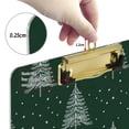 thumbnail image 6 of FORMRS Acrylic Clipboard with Low Profile Clip Standard A4 Letter Size, 12.5" x 9", New Year Tree Pattern, 6 of 8