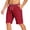 Z58 Wine, variant on Mifsaly Mens Beach Shorts Lightweight Quick Dry Swim Trunks Casual Summer Surfing Vacation Lounge Bottoms with Pockets Dark Blue,M