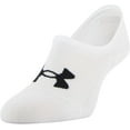 thumbnail image 2 of Under Armour Women's Breathe Lite Ultra Low Socks, Multipairs, White (6-Pairs), Medium, 2 of 4