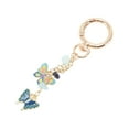 thumbnail image 5 of Unique Bargains 1 Pc Stylish Butterfly Heart Handbag Charm Bag Accessories 3.54″ Blue, 5 of 5