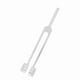 thumbnail image 1 of Diapasón Médico, Diapasón de Aleacio de Aluminio de 128 Hz, Diapasón Con Vibración para Personal Médico y Técnicos de Limpieza de Oídos, 1 of 7