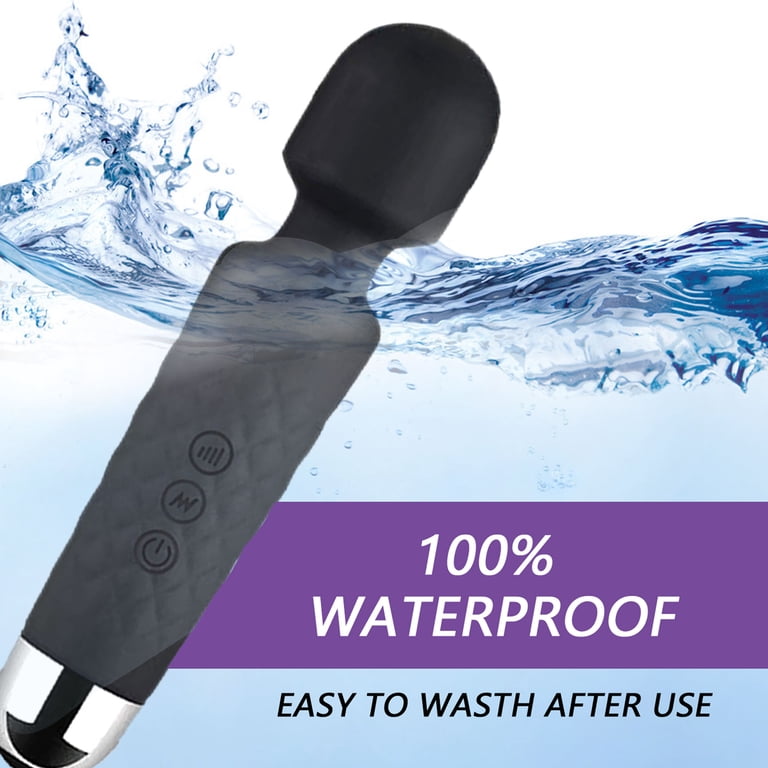 DISEN Personal Massager Wand Massager Powerful Quiet Vibration with 8  Speeds 20 Vibrating Patterns, Sex Toys Vibrator for Women - Walmart.com