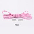 thumbnail image 1 of 1 par de cordones sin atar, nueva simplicidad, cordones elásticos para zapatos, cordones redondos de Metal para niños, cordones para zapatos deportivos rápidos de ocio, Unisex, 100cm Gao Jinjia LED, 1 of 2