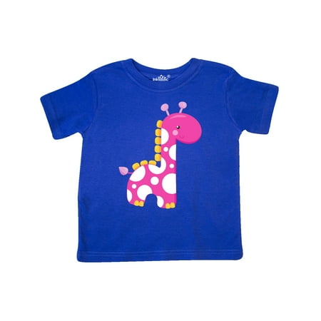 

Inktastic Cute Giraffe Little Giraffe Pink Giraffe Gift Toddler Boy or Toddler Girl T-Shirt