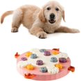thumbnail image 3 of 1 Uds. (rosa) rompecabezas para perros, juguete rompecabezas de alimentación lenta para gatos, juguete rompecabezas para mascotas para cachorros, caja de juguetes de entrenamiento IQ ER, 3 of 5
