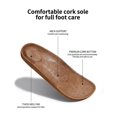thumbnail image 2 of Guoluofei Women's Suede Clogs Mules Stylish Couple's Clogs for Women and Men Cow Leather with Arch Support and Cork Footbed, 2 of 7
