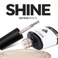 thumbnail image 3 of modelones Cat Eye Gel Nail Polish, 15 ML Silver Nude Glitter Holographic Glass Cat Eye Summer Jelly Shimmer Reflective Translucent U v Gel Magnetic Nail Polish for Women Girl, 3 of 9