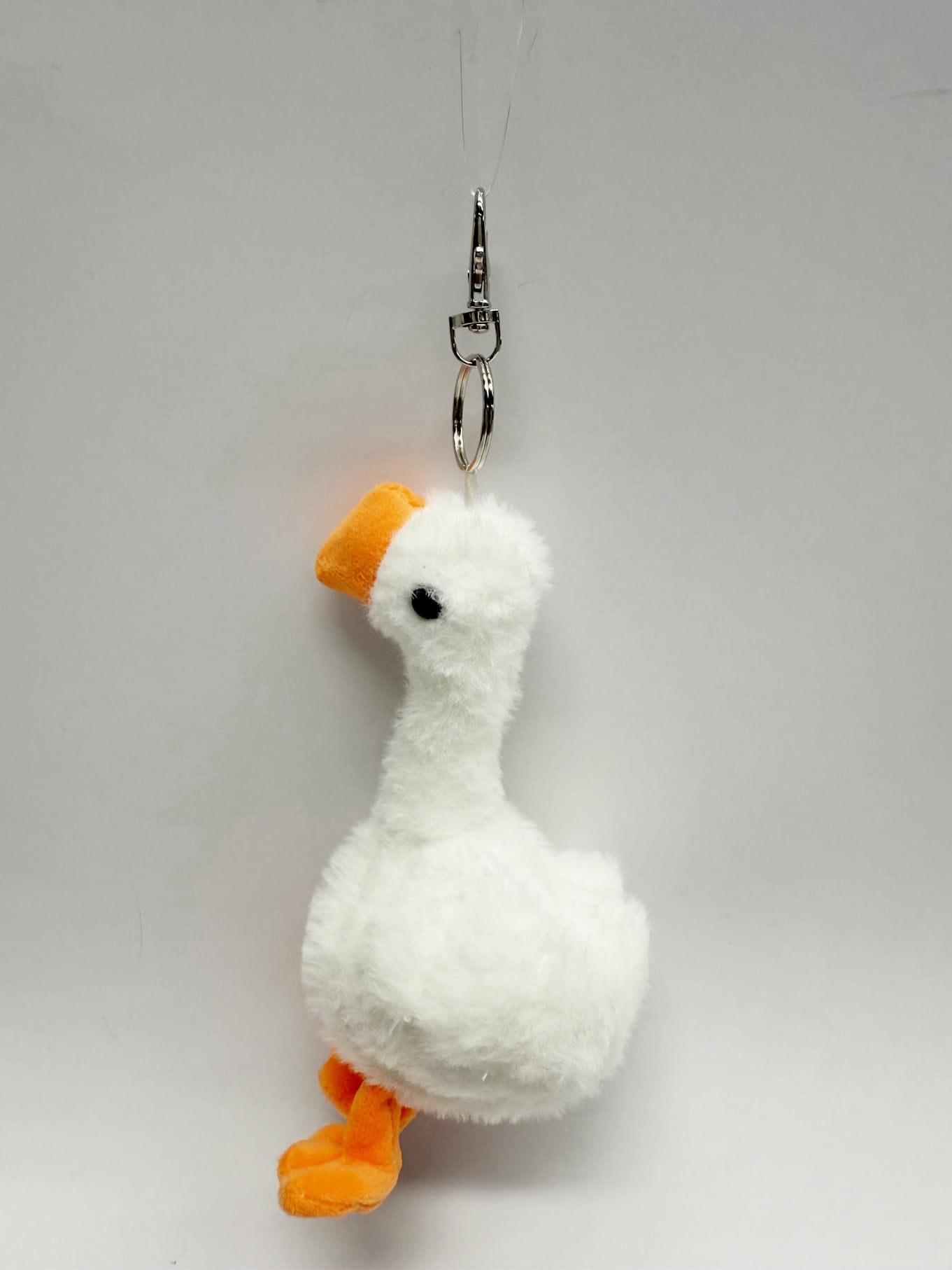 Pen + Gear Mini Plush Goose Bag Charm, White, Perfect for Students of All Ages--Elementary, Middle School, High School, College, and Adult Professionals