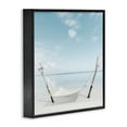 thumbnail image 3 of Stupell Industries Rustic Hammock Beach Coast Black Framed Giclee Art, design by Noah Bay, 12 x 12, 3 of 8