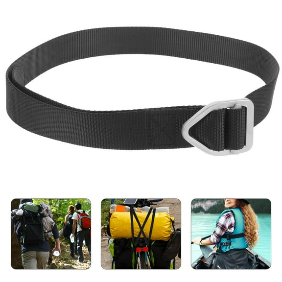 Worgeous 1Pcs Casual Belt for Men Sleek Design for Outdoor Enthusiasts 49.2x2.0x0.6in