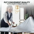 thumbnail image 5 of Disposable Peva Thickened Rectangular Tablecloth For Party Supplies 54 X 108 Inch Fits 8 Feet Tables And Smaller Surfaces Waterproof Stain Resistant Easy Clean For Parties, 5 of 5