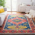 thumbnail image 2 of Safavieh  Handmade Aspen Renuka Bohemian Wool Rug 8'  x  10' 8' x 10' Indoor,Handmade Living Room,Bedroom,Dining Room Rectangle, 2 of 7