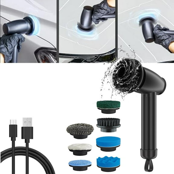 Cordless Car Polisher with Adjustable Speed for Efficient Cleaning