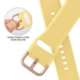 thumbnail image 2 of compatible Apple Watch SE 40mm Pin Buckle Silicone Watch Band Cheap and fine, 2 of 4