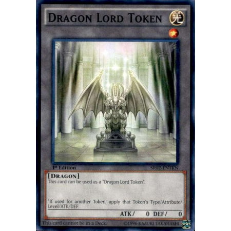 Dragon Rise - YuGiOh Rise of the True Dragons Structure Deck Dragon Lord Token SR02-ENTKN