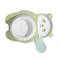 thumbnail image 4 of Alimentador de comida para mascotas, cuenco de comida para gatos, 4 comederos automáticos para gatos, juego de cuencos de agua y comida para mascotas, construido para precisión, 4 of 8