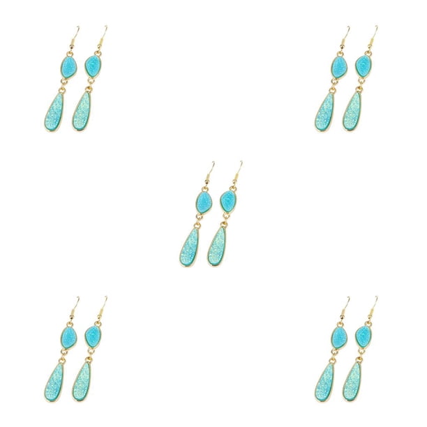 Minnieouse 1 par de accesorios de joyería con estilo, ropa portátil, suministro a juego, regalos femeninos, chapado en aleación, gotas para las Type2 NO2