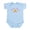 Sky Blue, variant on CafePress - Puerto Rican Princess Infant Bodysuit - Baby Light Bodysuit, Size Newborn - 24 Months