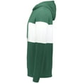 thumbnail image 3 of Holloway Sportswear XS All-American Hoodie Dark Green Heather/White 229563, 3 of 5