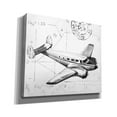 thumbnail image 2 of Epic Graffiti 'Flight Schematic IV' by Ethan Harper, Giclee Canvas Wall Art, 30"x26", 2 of 2
