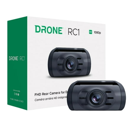 DroneMobile XC - 2K QHD Dash Cam with LTE + GPS + WiFi bundled with DroneMobile XC Rear Camera - Black