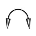 thumbnail image 3 of Piercing Labios, Joyería de Moda, Colmillos de , Joyería de Moda para Disfraces de Halloween, Accesorios para Fiestas, Negro Yinane Joyería de los dientes, 3 of 7