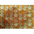 thumbnail image 4 of oneOone Cotton Silk Fabric Rabbit Block Printed Fabric 1 Yard 42 Inch Wide, 4 of 4