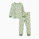 thumbnail image 3 of PatPat Pijamas de bambú para bebés y niños pequeños con estampado infantil (conjunto de 2 piezas apretadas), 3 of 3