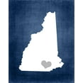 thumbnail image 2 of Robinson, Tamara 15x18 Black Ornate Wood Framed with Double Matting Museum Art Print Titled - New Hampshire, 2 of 4
