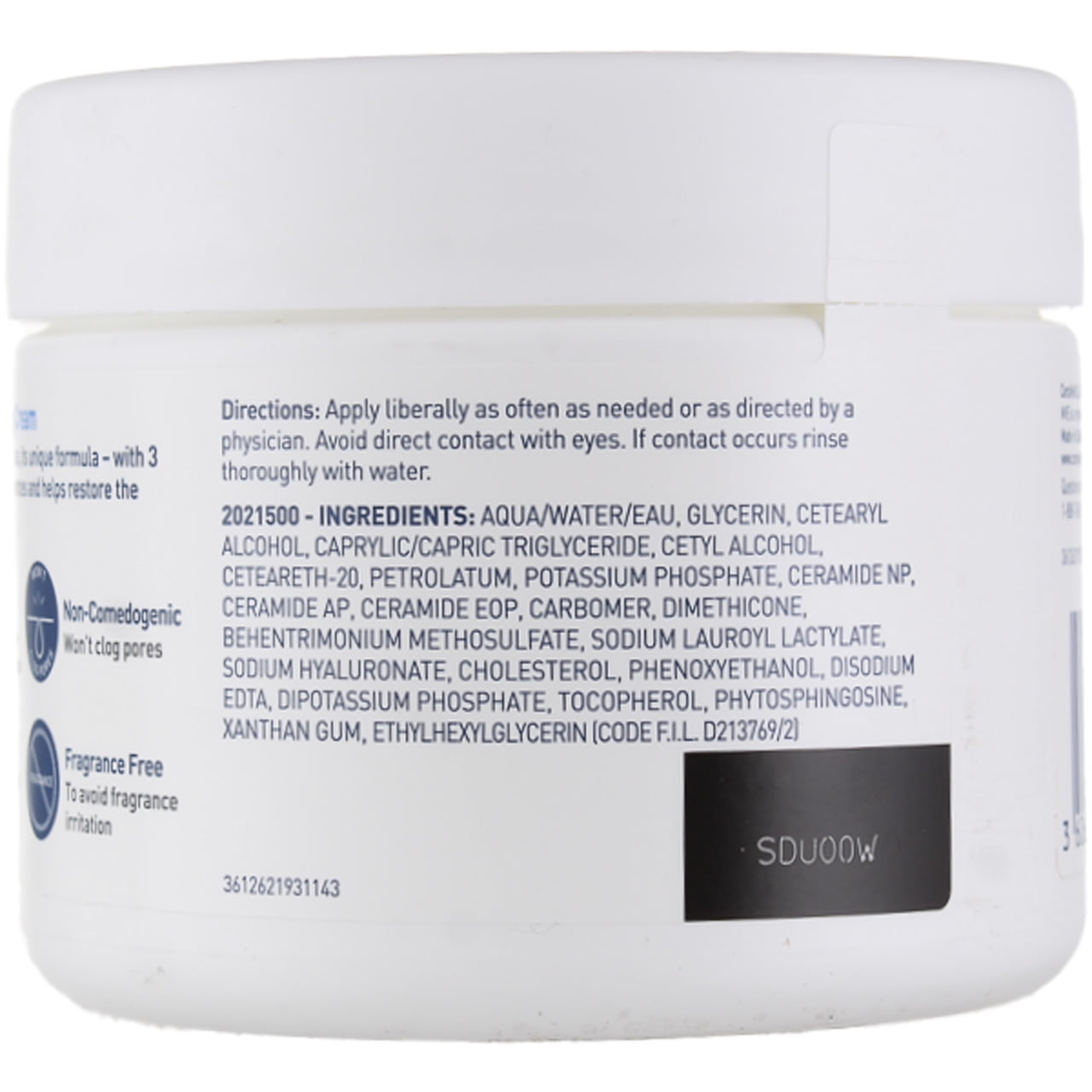 2 Pack - CeraVe Moisturizing Cream 12 oz - Walmart.com