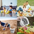 thumbnail image 5 of UHIAGREE Collapsible Bucket,5L 1.3 Gallon Small Cleaning Mop Buckets, SiliconeCleaning Tub(Gray), 5 of 7