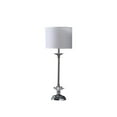 thumbnail image 1 of ORE International HBL2482 25.5 in. Buffet Crystal Floral Chrome Metal Table Lamp, 1 of 1