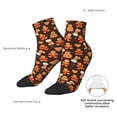 thumbnail image 6 of Fuzoiu Christmas Gingerbread Cookies Print Adult Socks, Crew Moisture-wicking Socks, Unisex Cushion Crew Socks,Casual Sports Ankle Socks, 6 of 7