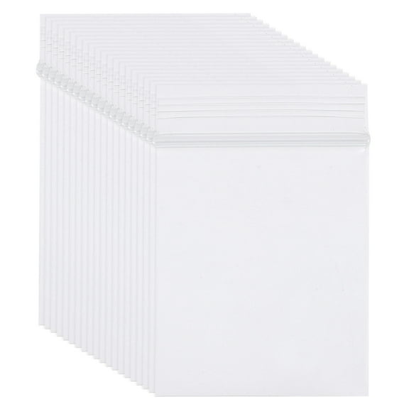 Uxcell 100Pcs Clear Plastic Bags 2" x 1.5" Zipper Resealable Lock Bags 2.4mil Small Reclosable Poly Bags for Small Business, Jewelry, Storage, Packaging