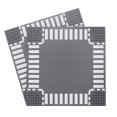 thumbnail image 1 of Placa base de construcción Feleph Classic Crossroad, 25 x 25 cm x 2, 1 of 6
