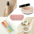 thumbnail image 3 of Unique Bargains 5 Pcs Heart-Shaped Face Makeup Sponge for Travel Light Pink Hydrophilic Polyurethane, 3 of 6