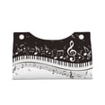 thumbnail image 2 of Sikiie Piano Keys With Musical Notes Leather Tissue Box Cover Rectangle, Long Tissue Box Cover, Tissue Box Holder, Tissue Holder for Bathroom, 2 of 7