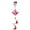 Santa Claus, variant on Rotating Wind Strip Windmill Wind Spinner Toy for Outdoor Kindergarten Garden Decoration Party
