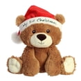 thumbnail image 1 of Aurora Stuffed Animals My First Christmas Bear 10", 1 of 2