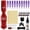 Red, variant on Wireless Tättoo Pen Kit with 1300mAh Rechargeable Battery, Type-C Charging, Adjustable Voltage Control, LED Display, Mixed Cartridges and Complete Accessories Set