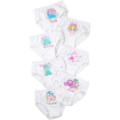 Hanes Hanes Days of Week Underwear, 7Pack (Toddler Girls)